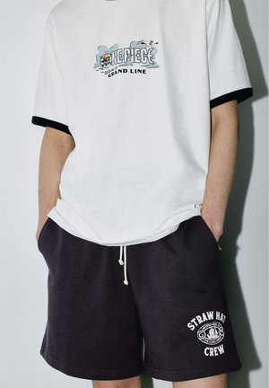 PULL&BEAR ONE PIECE JOGGER - BERMUDA SHORTS - Pantalon de survêtement - dark blue