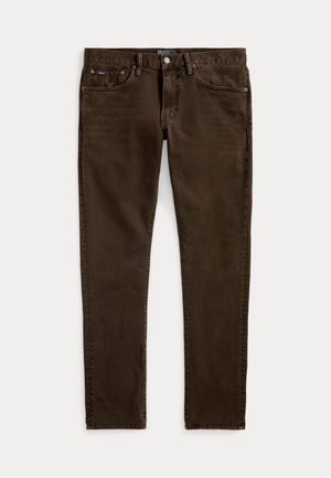 SULLIVAN SLIM GARMENT-DYED STRETCH JEAN - Straight leg jeans - hillstone circuit brown