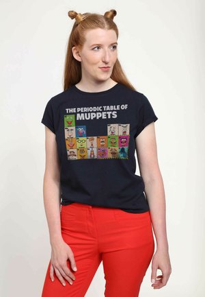 MUPPETS PERIODIC TABLE OF MUPPETS - T-shirt con stampa - navy blue