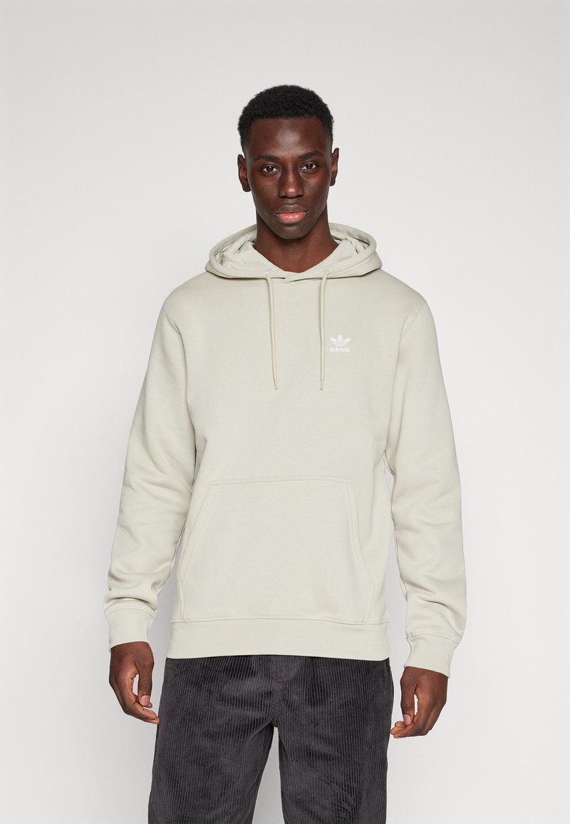 adidas Originals ESSENTIAL - Džemperis su gobtuvu - putty grey