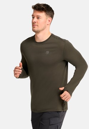 Jack Wolfskin, Langarmshirt - obsidian moss
