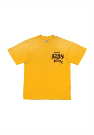 ZOUNDS - Print T-shirt - golden rod