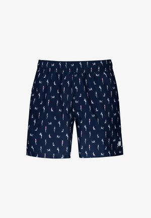 mey, MEY MALE BADESHORT SERIE PIN UP DOLL MINIMAL-PRINT - Badeshorts - yacht blue