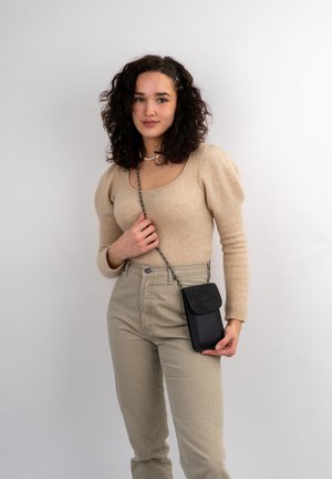 Expatrié AMELIE - Cross body bag - schwarz-gelb