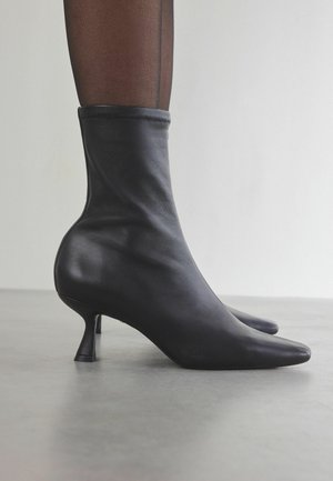 Next REGULAR FIT - Stiefelette - black leather