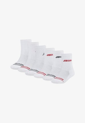 Jordan JORDAN LEGEND CREW 6 PACK - Chaussettes de sport - white