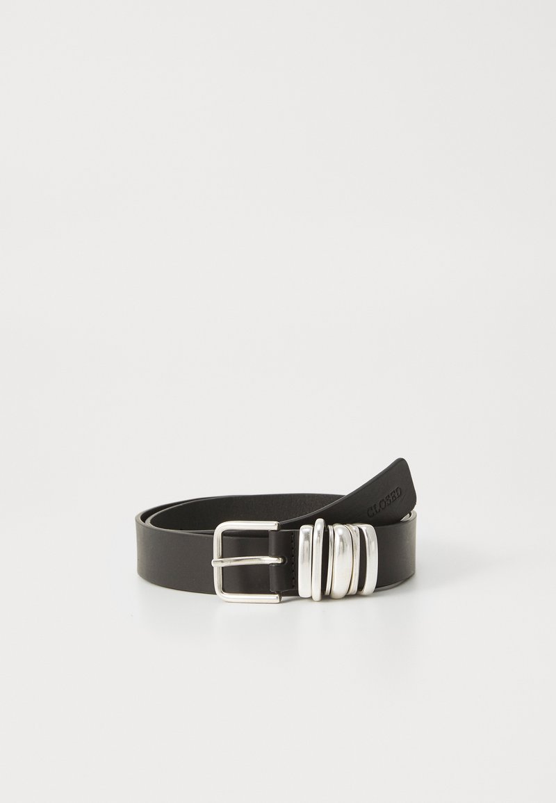 CLOSED - BELT - Bælter - black, Forstør