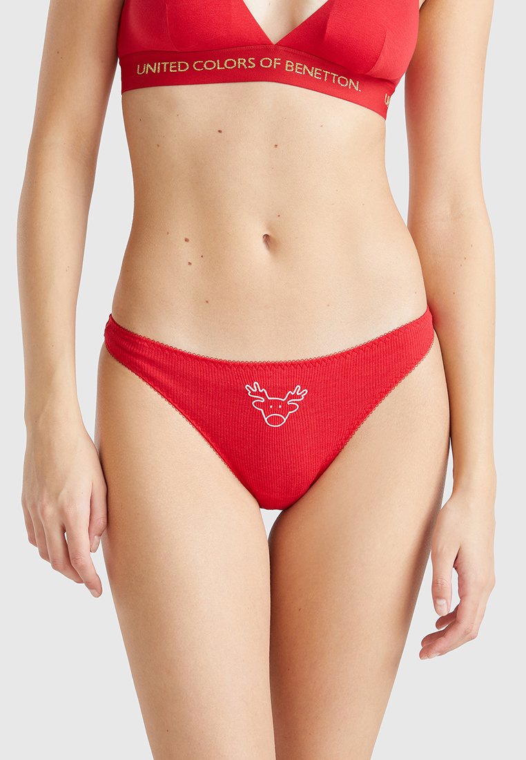 United Colors of Benetton Slip lichtrood