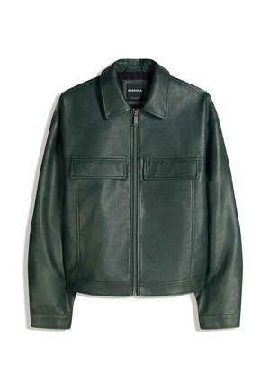 Kunstlederjacke - green