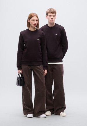 UNISEX - Melegítőfelső - dark brown