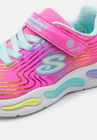 Skechers WAVY BEAMS - Sneakers - pink/multi-coloured