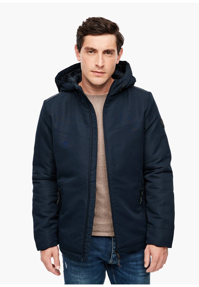 MIT WARMER WATTIERUNG - Winterjas - dark blue