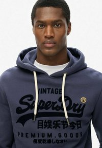 Superdry & Co Felpa con cappuccio - lauren navy
