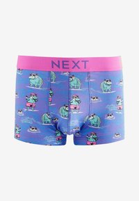 Next PATTERN FOUR PACK - Boxer alsónadrág - blue green animal fun pattern