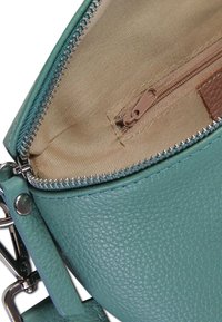 DrachenLeder Umhängetasche - blau mehrfarbig