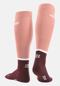 CEP THE RUN COMPRESSION SOCKS KNEE-HIGH WOMEN - MADE IN GERMANY - Kniekousen - rose dark red