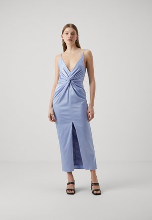 COWL NECK MIDI DRESS - Cocktail dress / Party dress - lavender lustre