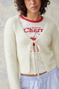 BDG Urban Outfitters Chaqueta de punto - cream
