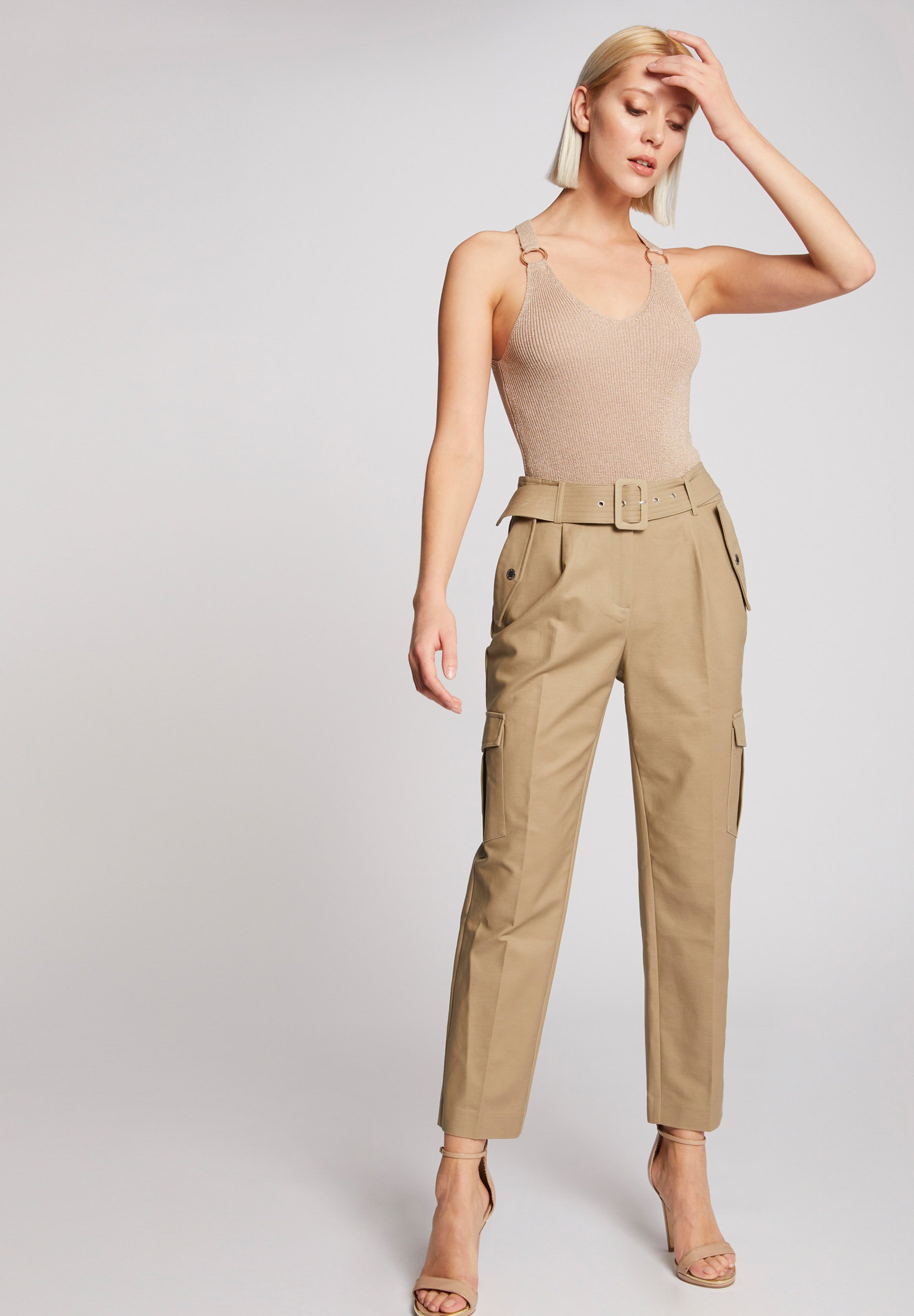 Morgan Cargobroek - dark brown/donkerbruin - Zalando.nl