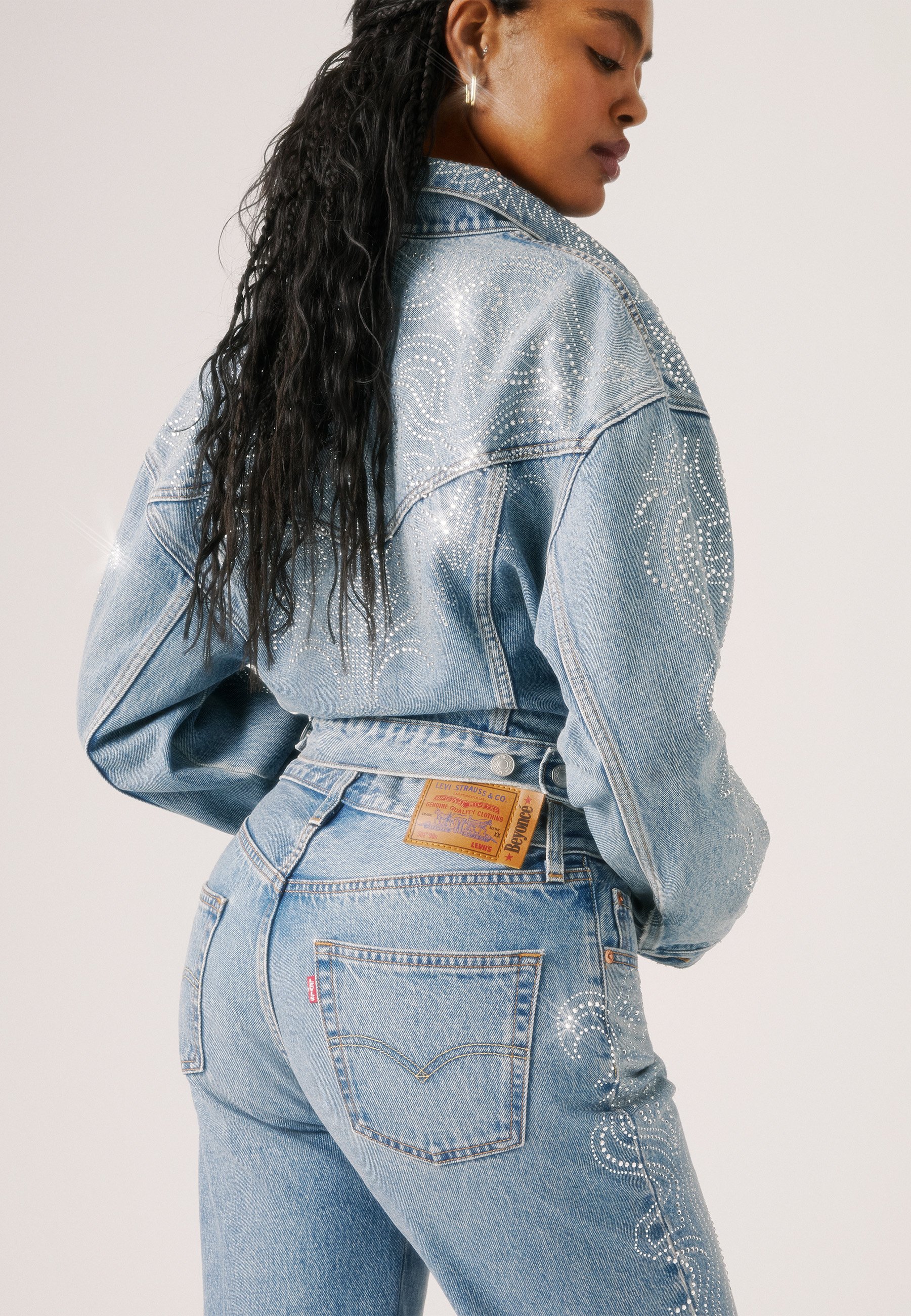 Levi's® 501® '90S - Straight leg jeans - beyoncé x levi's® denim