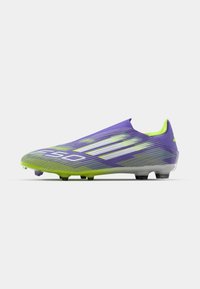 F50 LEAGUE LL FG/MG - Football boots firm ground - purple rush/footwear white/lucid lemon