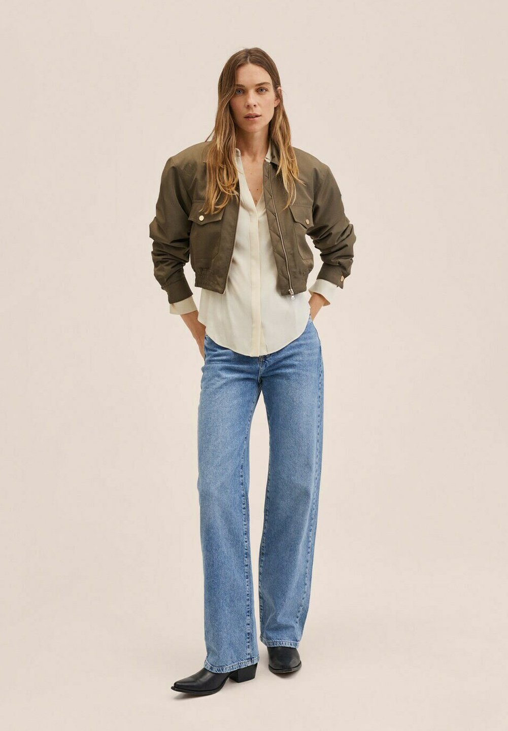 Mango EIGHT - Camicia - ecru/avorio - Zalando.it