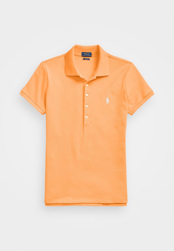 JULIE SLIM SHORT SLEEVE - Polo shirt - key west orange2