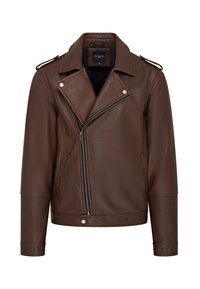 CONEY - Faux leather jacket - tan