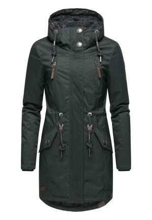 ELSIE MELANGE - Parka - dark green