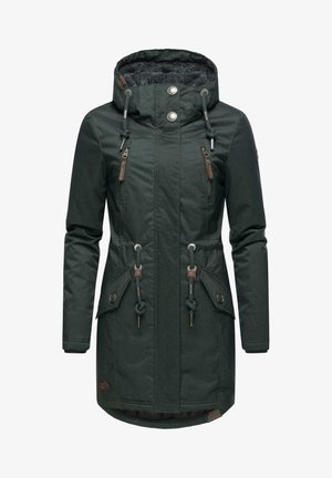 ELSIE MELANGE - Parka - dark green