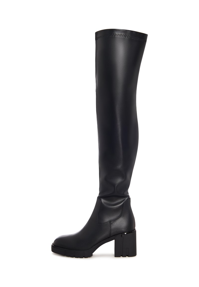 Cesare Gaspari BLOCK - Platform boots - black - Zalando