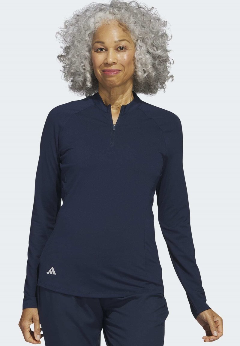 adidas Performance QUARTER ZIP GOLF Long sleeved top collegiate