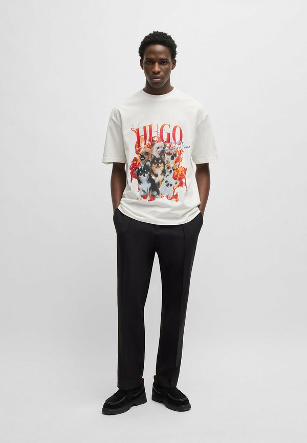 DUGIE - Print T-shirt - natural two2