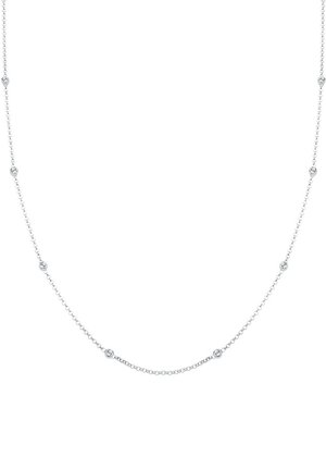 Colier - silived-coloured