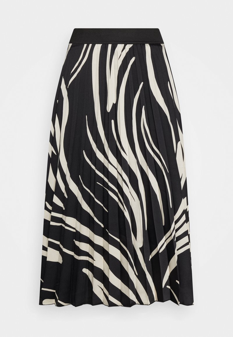 Expresso SKIRT WOVEN LONG ZEBRA PRINTED Aline skirt black Zalando.ie