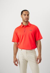 Under Armour Poloshirts - racer red/pitch gray
