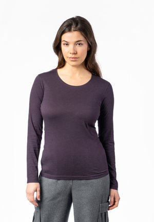 Long sleeved top - zinfandel
