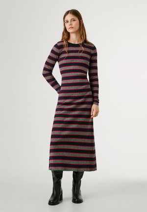 Pepe Jeans CLARISSE DRESS - Strickkleid - dulwich blue
