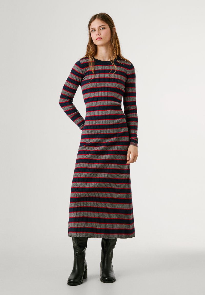 Pepe Jeans CLARISSE DRESS - Pulóverruha - dulwich blue