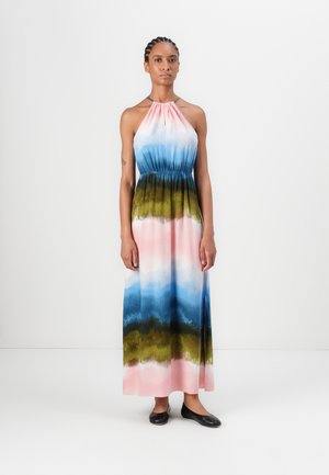 AMERICAN NECKLINE DRESS - Maxi ruha - watercolor