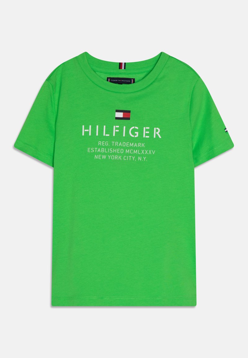 Tommy Hilfiger LOGO TEE Tshirt print spring lime/groen Zalando.nl