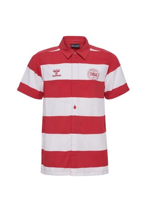 REPLICAS- DÄNEMARK FAN EM 2024 - Camicia - rotweiss