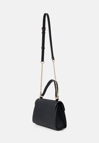 Love Moschino CHAIN DETAIL CROCO - Ručna torba - nero