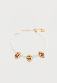 Wybrany, yellow gold-coloured/pink