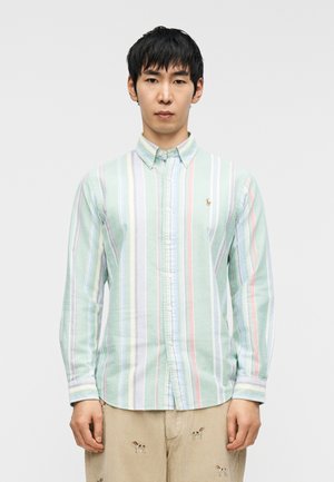 LONG SLEEVE SPORT SHIRT - Srajca - green/purple/multi-coloured