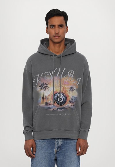 Ksubi WORLD ORDER BIGGIE - Mikina - black