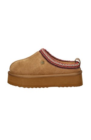 Pantoffels - cognac