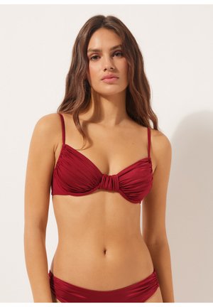 Calzedonia Horní díl bikin - red