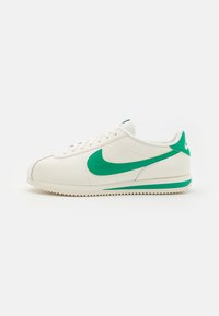 CORTEZ LEATHER - Sneakers basse - sail/stadium green