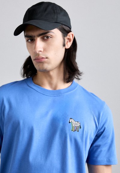 PS Paul Smith MENS ZEBRA - Basic T-shirt - cobal blue